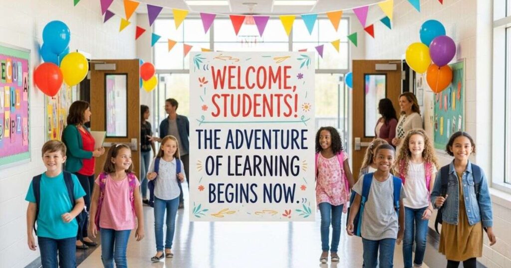Welcome Quotes for Students on the First Day of School